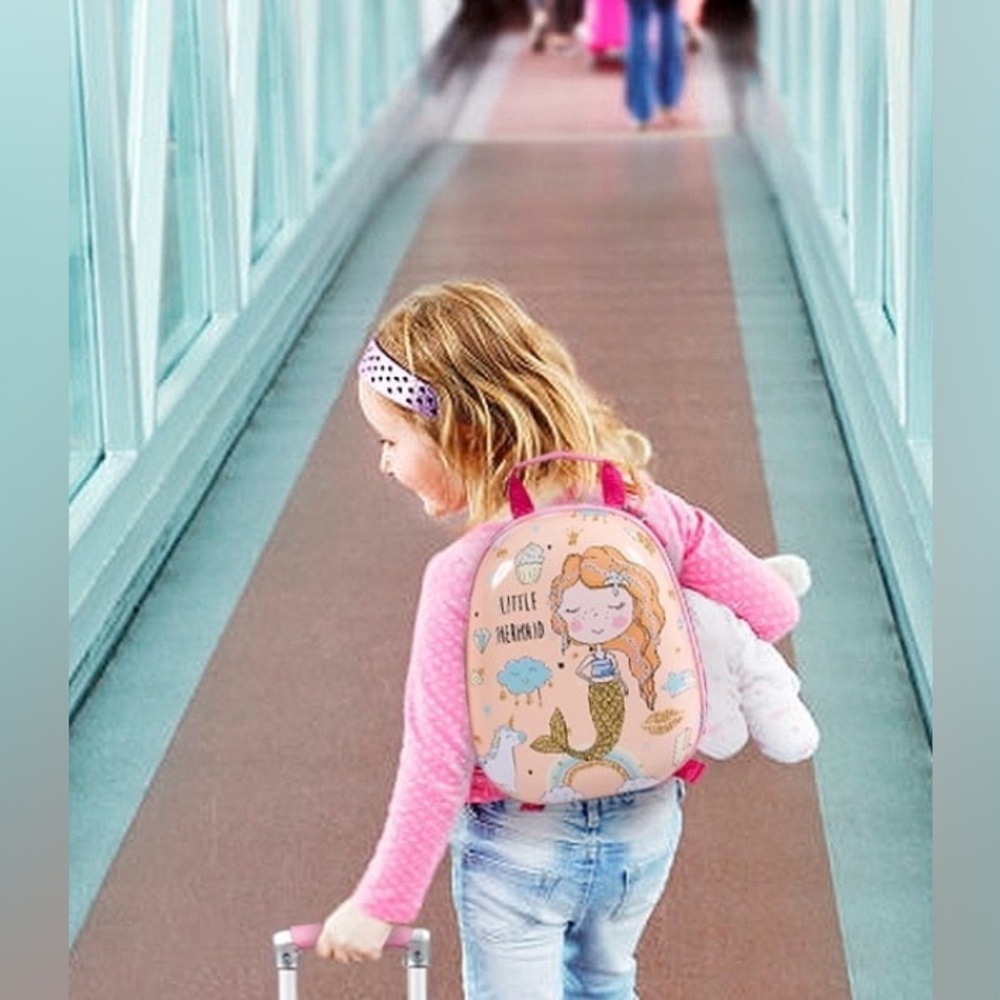 COSTWAY ⭐️  travel backpack for little girls